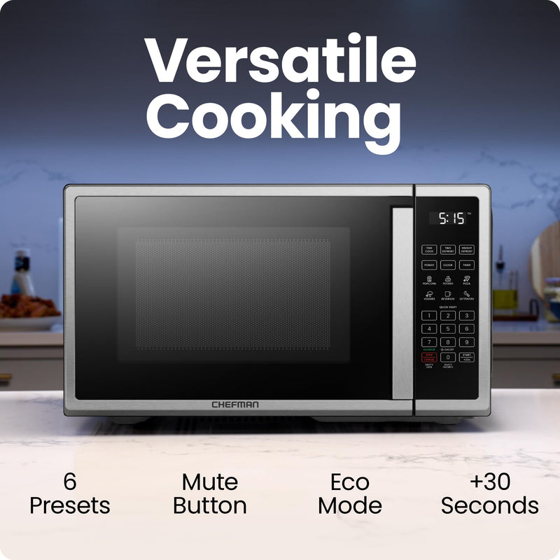 Chefman RJ55-SS-7 0.7 cu ft 700 W Microwave