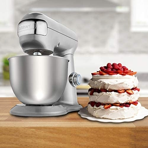 Cuisinart – Precision Master Stand Mixer – Silver | 4.5 qt / 4.25 L