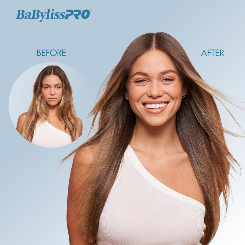 BaBylissPRO - Nano Titanium & Ceramic Ultra-Slim Straightener (BNT4073C) - 1.5 in