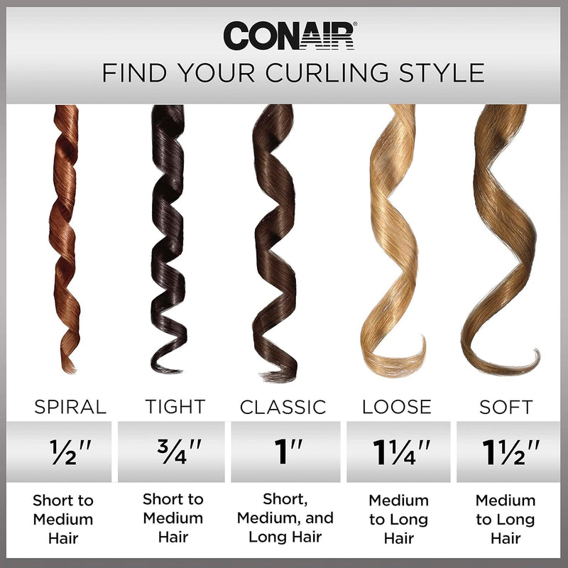 Conair Double Ceramic CD703GNC 1.5 in Curling Iron