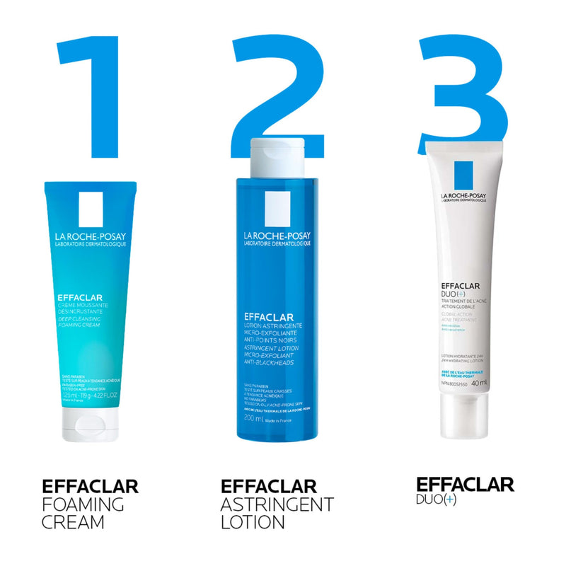 La Roche-Posay - Effaclar Foaming Cream Cleanser - 125 mL