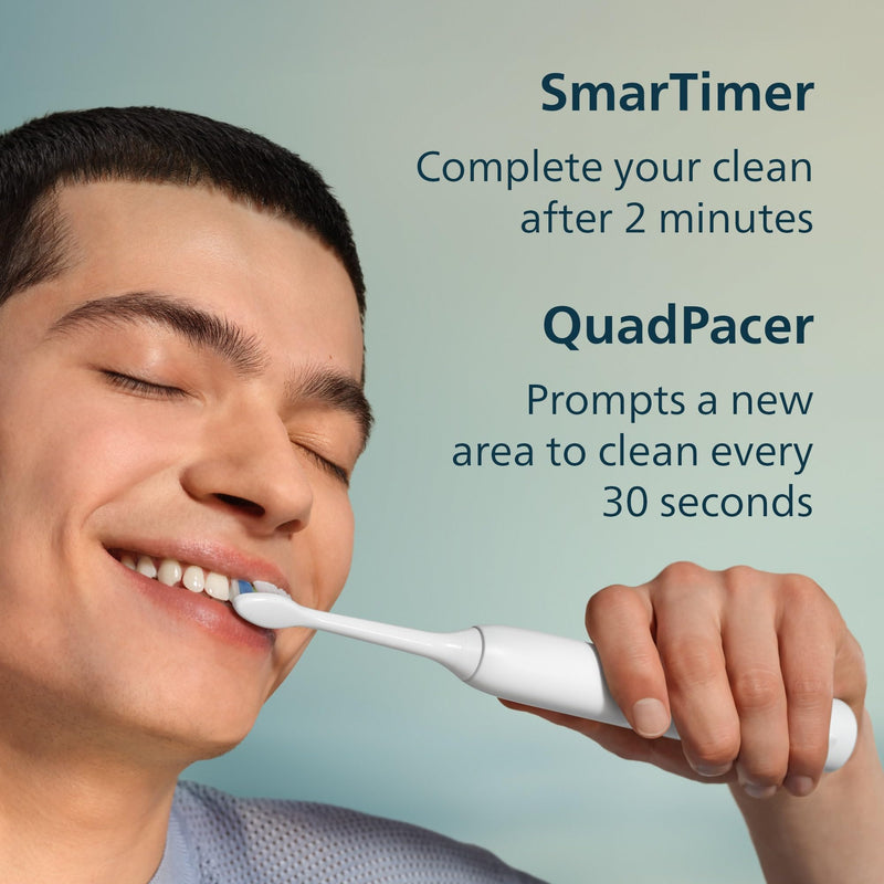 Philips Sonicare 1100 Electric Toothbrush HX3641/02, White