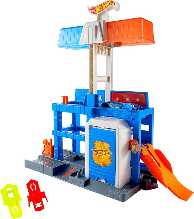 Hot Wheels - City Downtown Police Station Playset