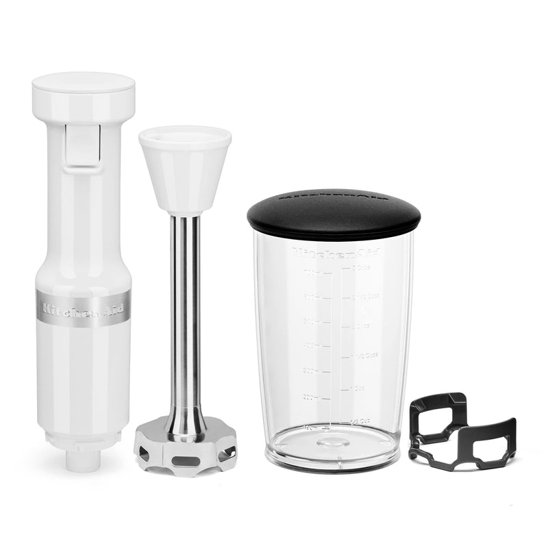 KitchenAid - KHBV53WH - Variable Speed Immersion Blender - White