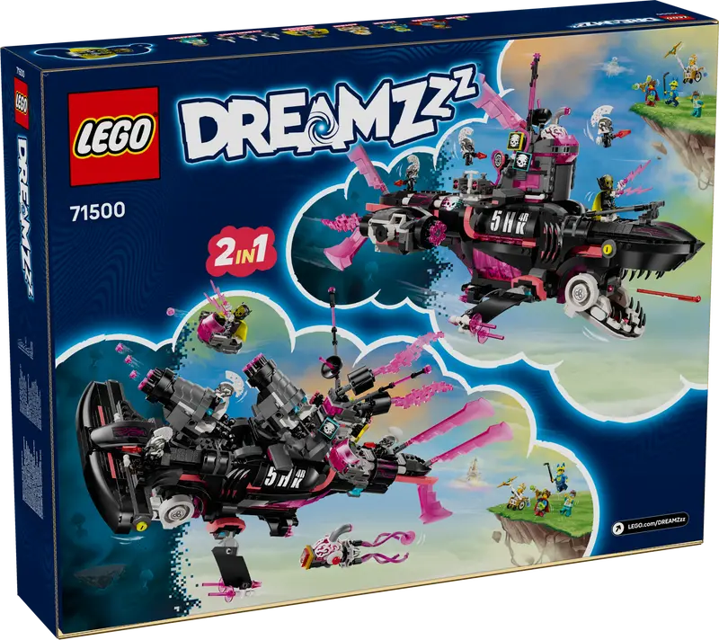LEGO - 71500 - DREAMZZZ - Nightmare Shark Submarine - 1413pcs