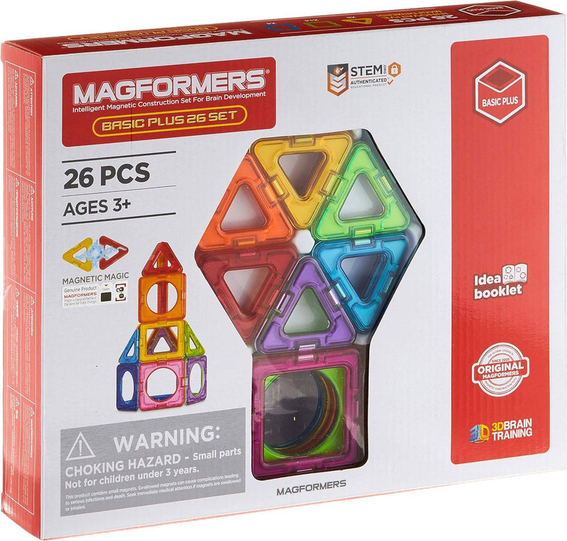 Magformers - Basic Plus 26-Piece Set