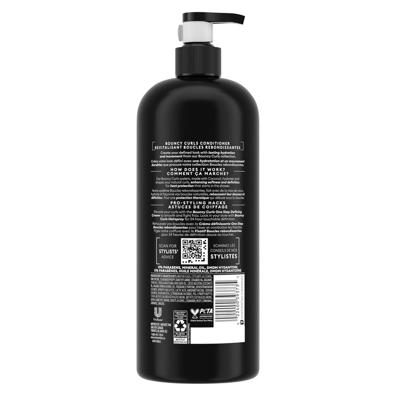 TRESemmé Bouncy Curls Shampoo, Conditioner & Curl Gel Set, 3 Pack