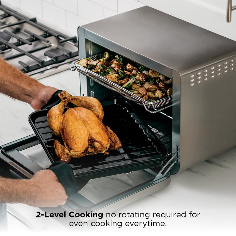 Ninja – Foodi XL Pro DT201C Air Fry Oven – Stainless Steel – product image 5
