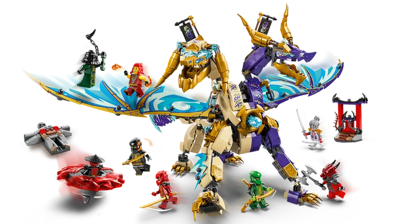 LEGO - 71836 - NINJAGO - Arc Dragon de la Concentration - 869 pièces