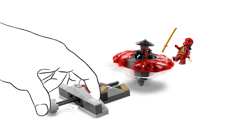 LEGO - 71836 - NINJAGO - Arc Dragon de la Concentration - 869 pièces