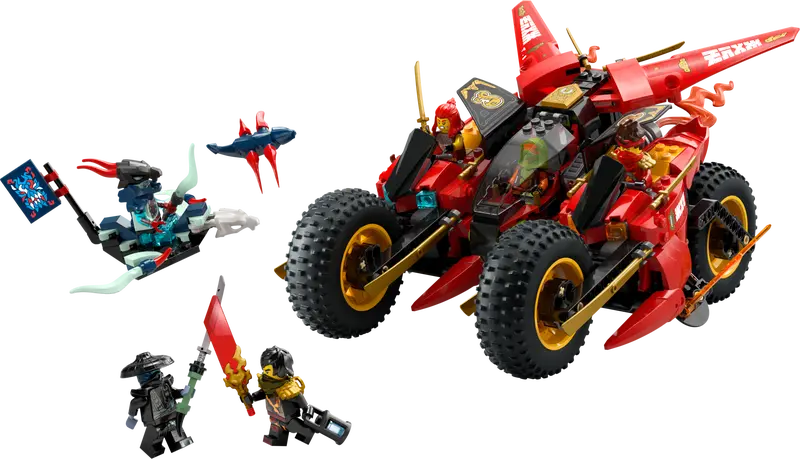 LEGO - 71844 - NINJAGO - Véhicule de combat ninja - 561 pièces