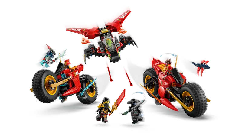 LEGO - 71844 - NINJAGO - Véhicule de combat ninja - 561 pièces