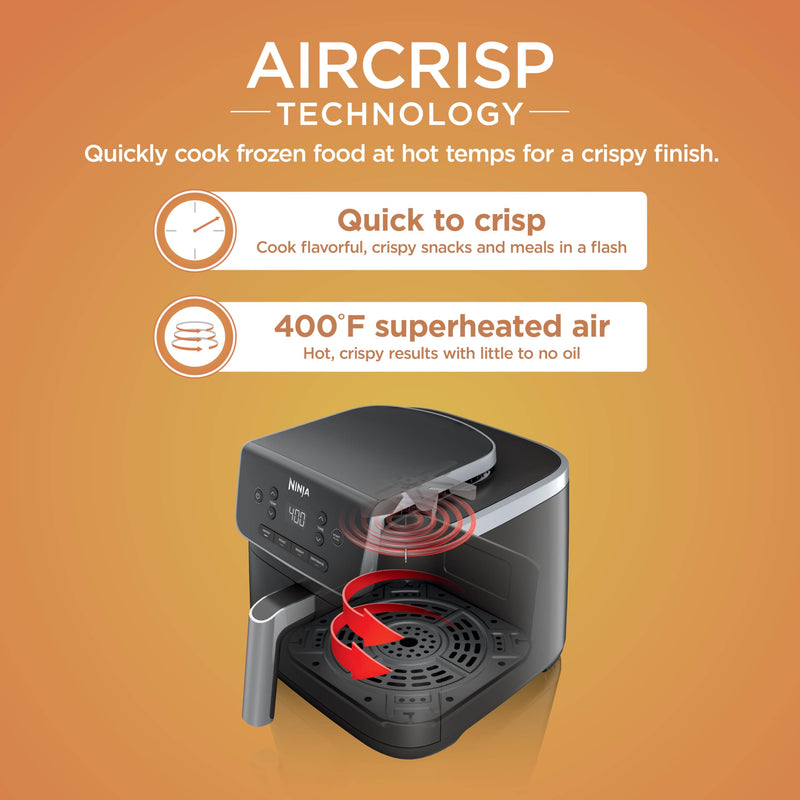 Ninja Air Fryer Pro AF141C, 5 qt., Grey