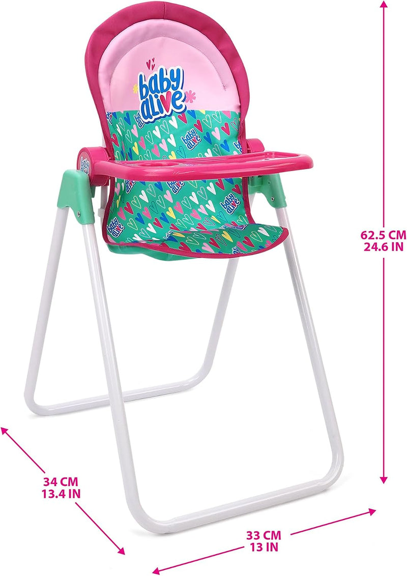 Baby Alive - Chaise haute pour poupée