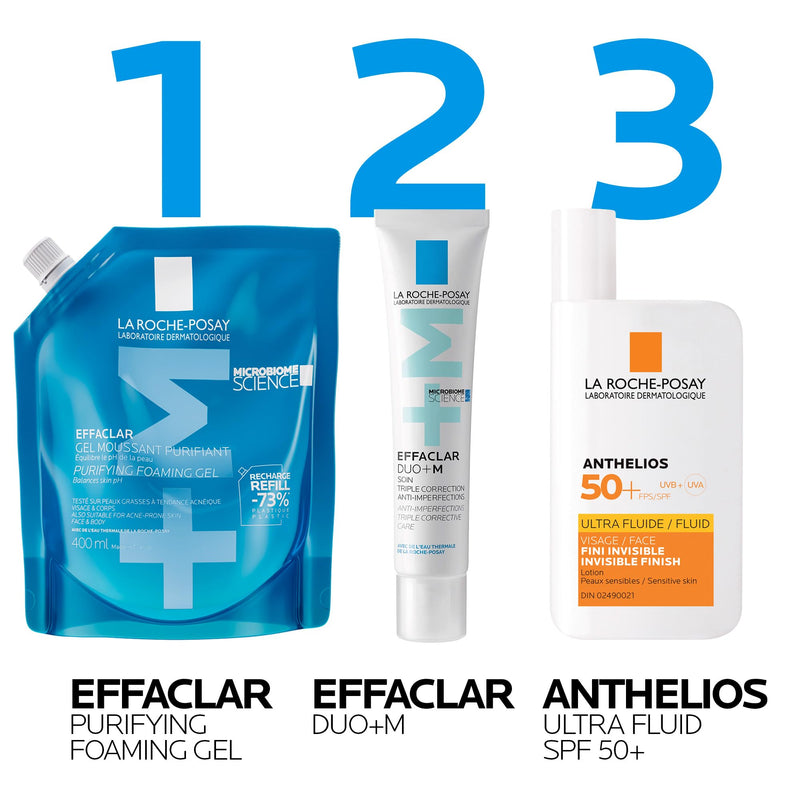 La Roche-Posay - Effaclar Purifying Foaming Gel Refill - 400 mL