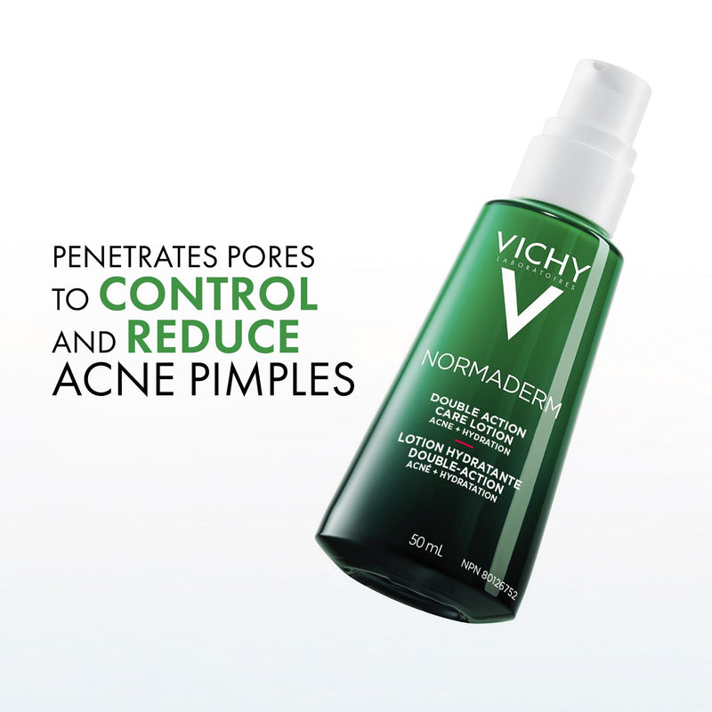Vichy Normaderm Double-Action Face Moisturizer, 50 mL