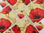 Pimpernel - Poppy De Villeneuve Placemats (Set of 4) | 16 x 12 in / 40.6 x 30.5 cm