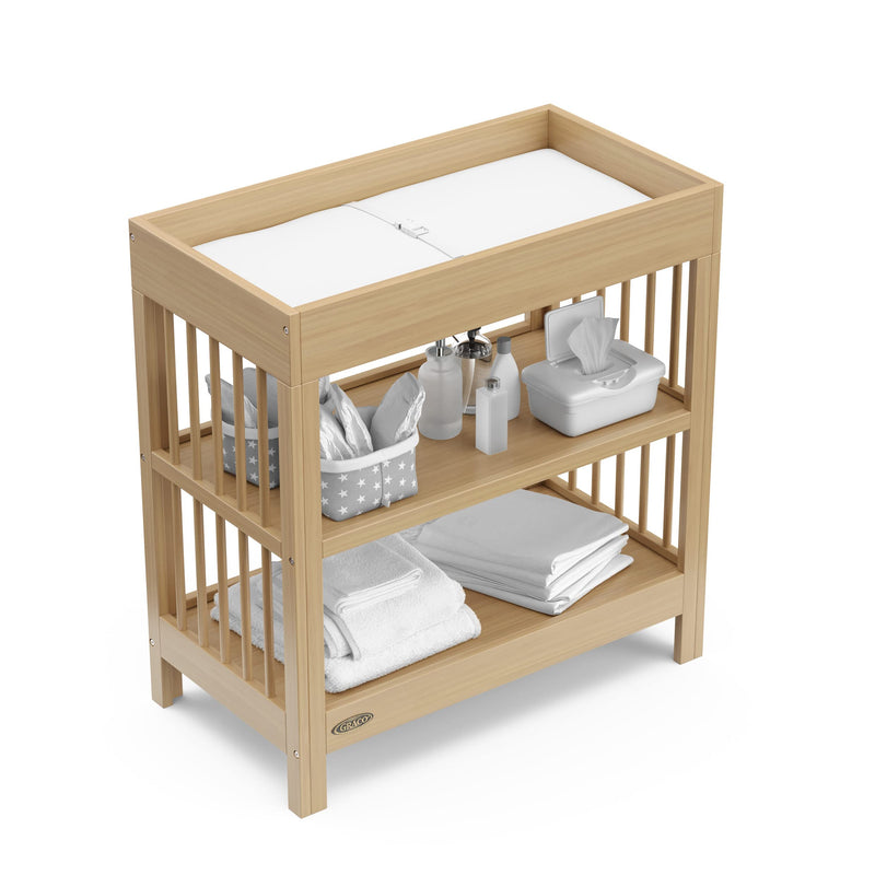 Graco - Teddi Changing Table with Pad - Driftwood