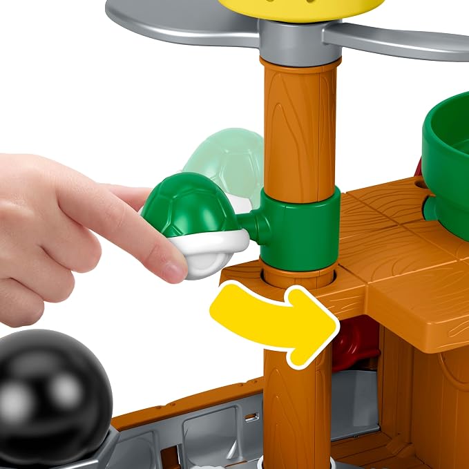 FISHER PRICE - LITTLE PEOPLE - SUPER MARIO - LE VAISSEAU DE BOWSER