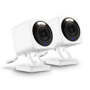 Wyze Cam v4 Security Cameras WYZEC4WHX2, White, 2 Pack