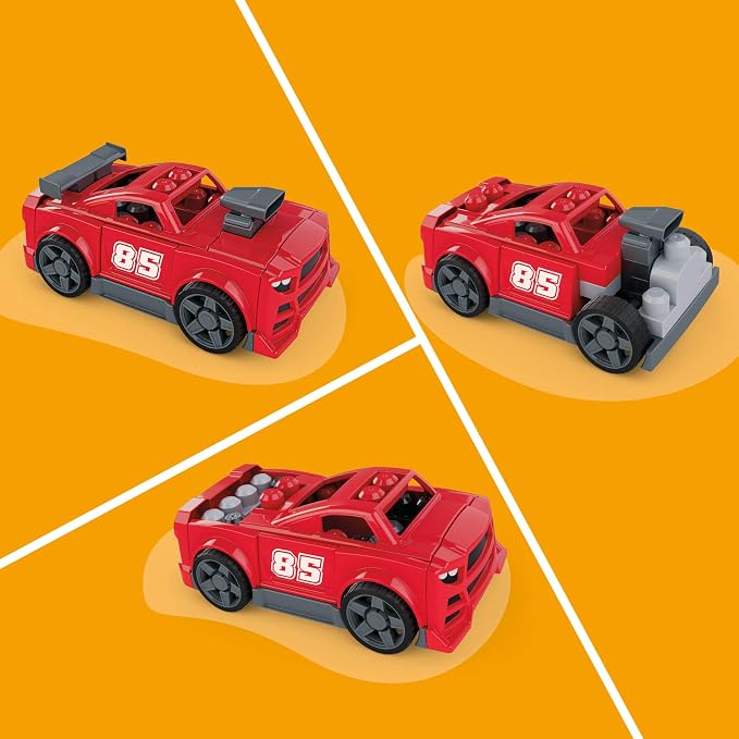MEGA BLOKS - Ensemble de construction Voiture de course, 26 pièces
