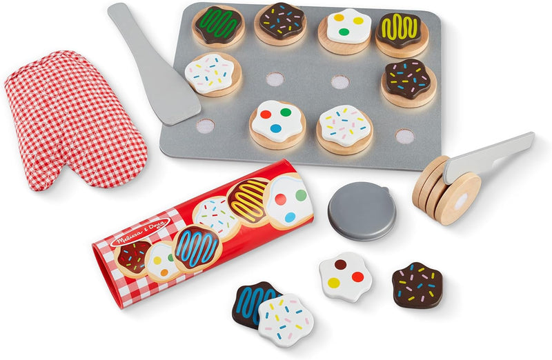 Melissa & Doug - Jeu de rôles - Assortiment de biscuits à découper en bois