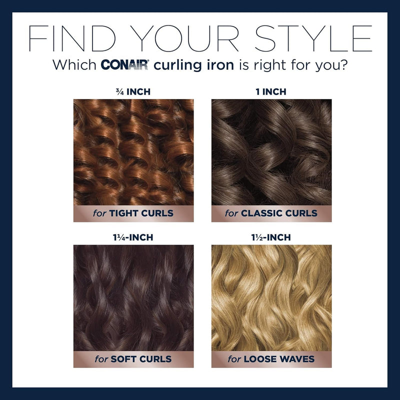 Conair Double Ceramic CD703GNC 1.5 in Curling Iron