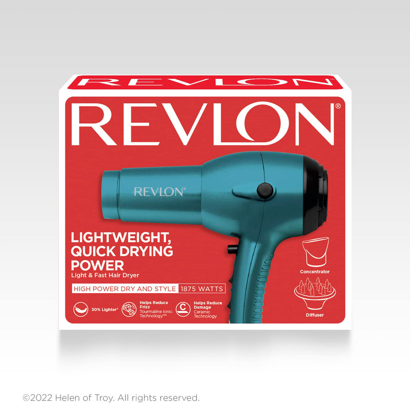 Revlon Ionic Hair Dryer RV544BLF, Blue