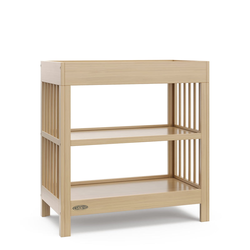 Graco Teddi Changing Table with Pad, Driftwood, product view