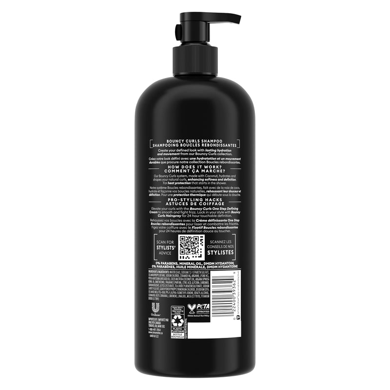 TRESemmé Bouncy Curls Shampoo, Conditioner & Curl Gel Set, 3 Pack