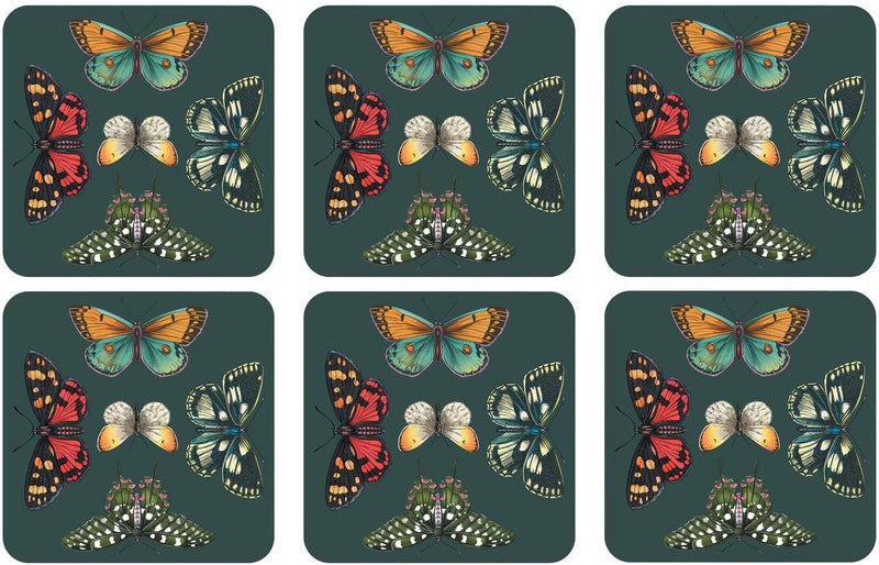 Pimpernel - Botanic Garden Harmony Coasters 4 × 4 in (Set of 6)