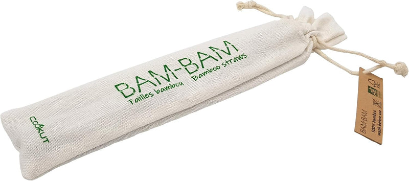 David Shaw - ORGANIC Bamboo STRAWS SET /20