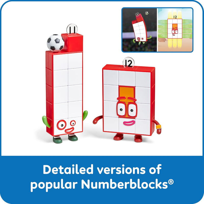 hand2mind - Numberblocks - Friends Eleven & Twelve Figure Pack