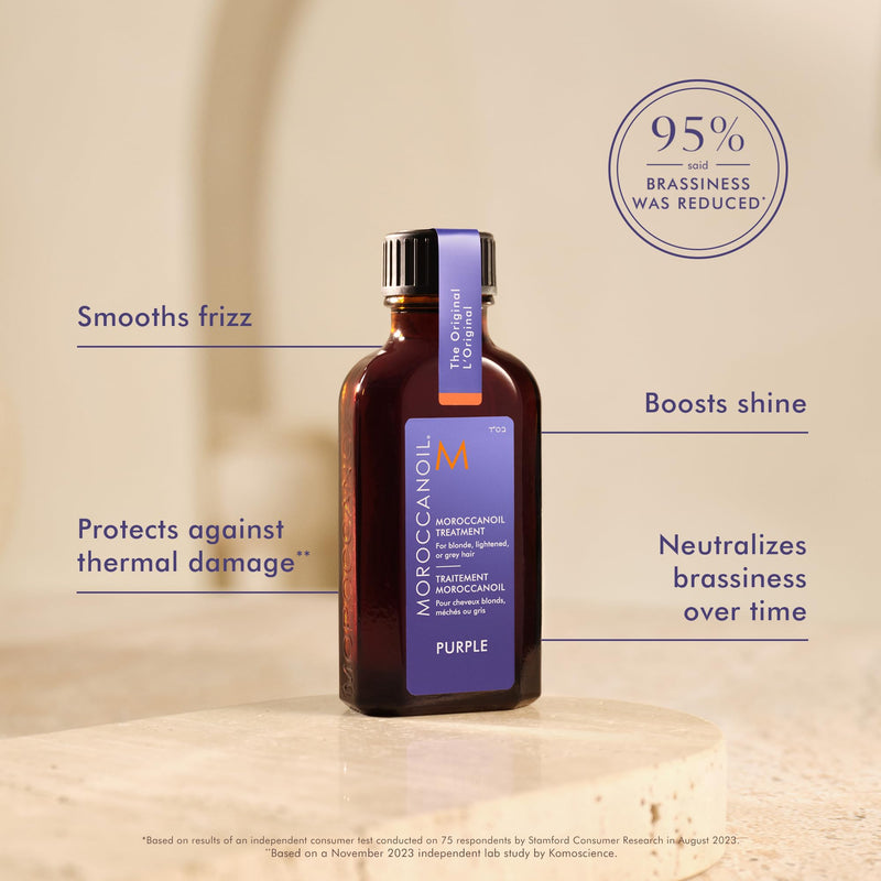 Moroccanoil Treatment Purple for Blonde Hair, 25 mL