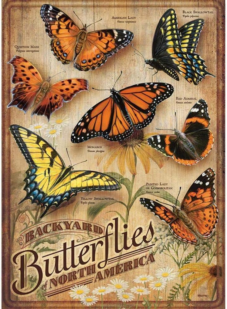 Cobble Hill - Puzzle de 500 pièces - Papillons de jardin