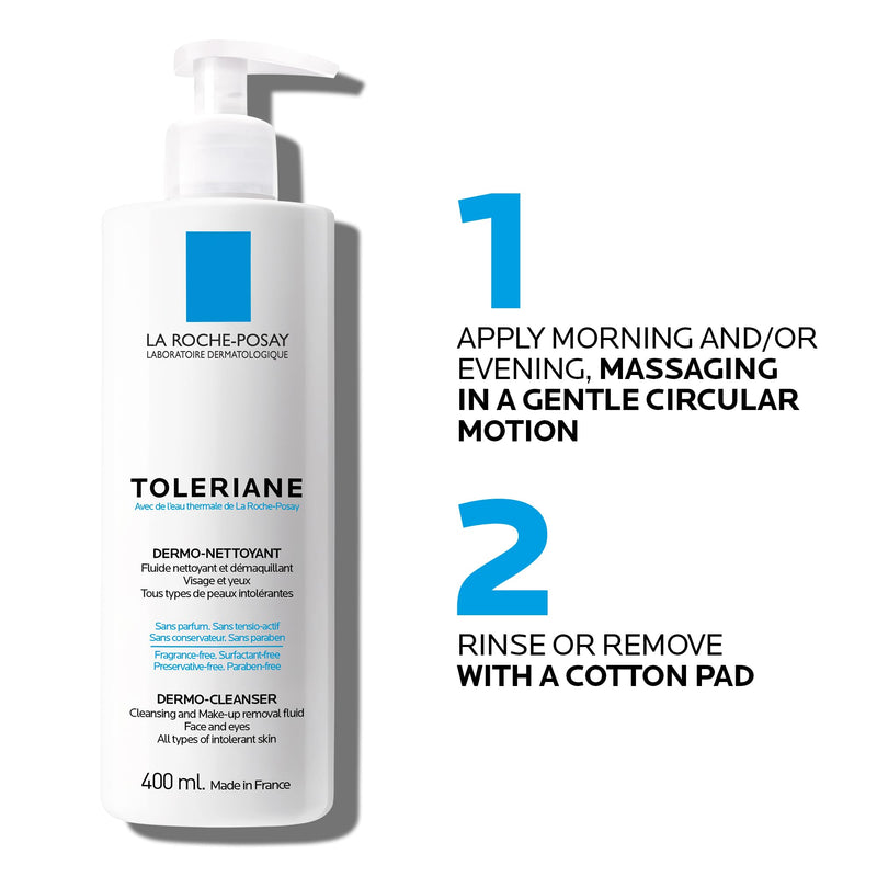 La Roche-Posay - Toleriane Dermo-Cleanser - 400 mL