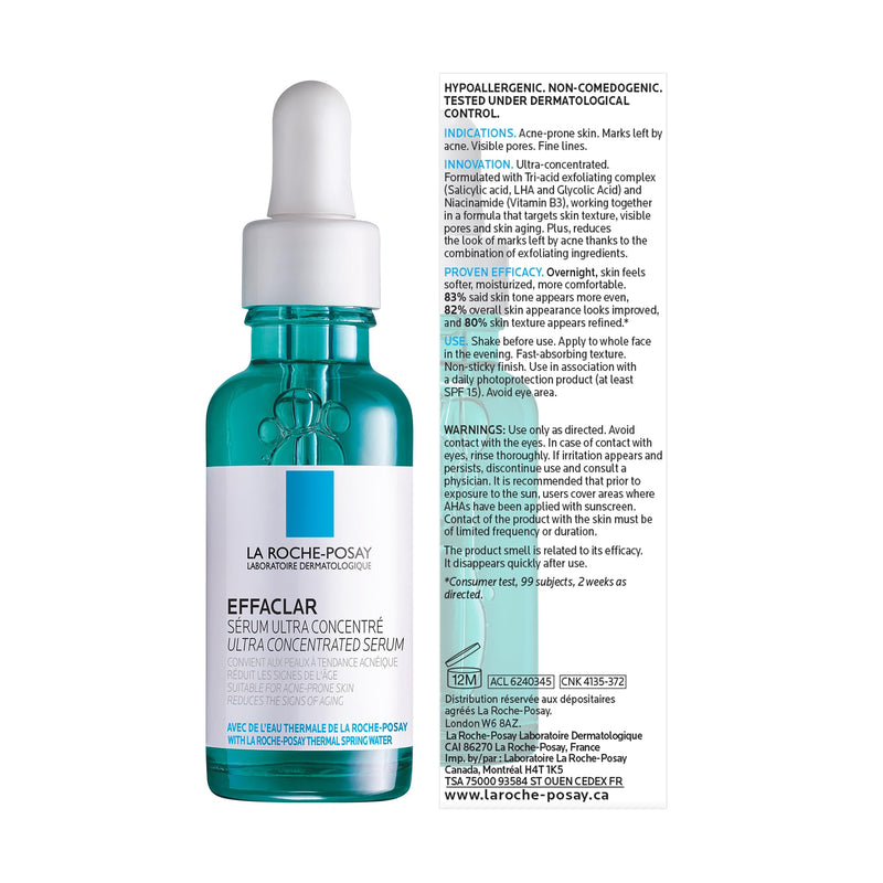 La Roche-Posay - Effaclar Ultra Concentrated Serum - 30 mL