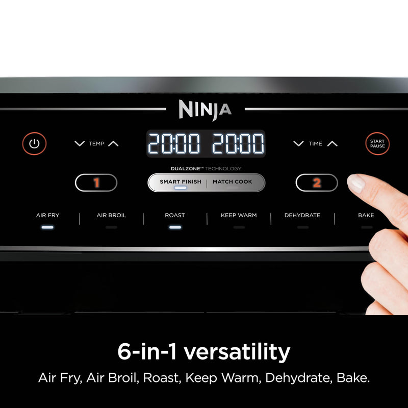 Ninja – Foodi DualZone XL DZ302C Air Fryer – Black – product image 2