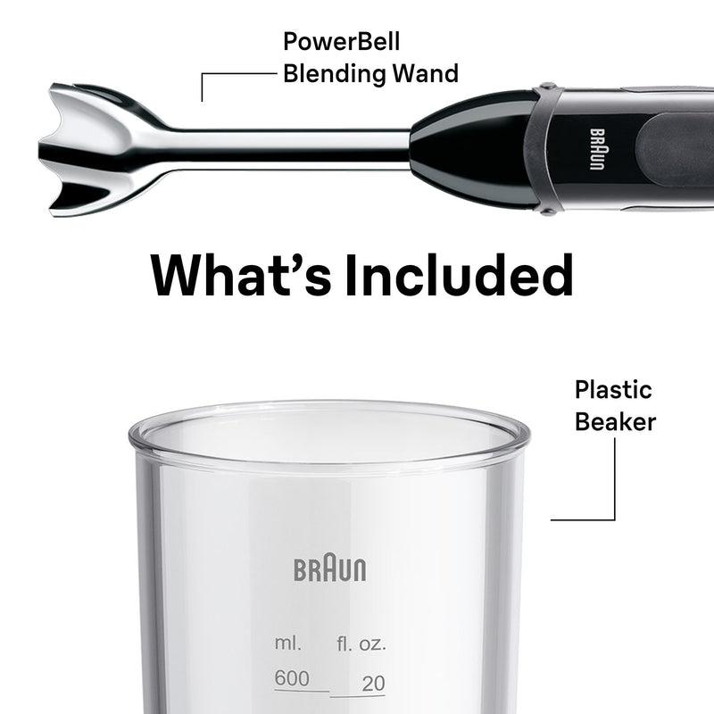 Braun MultiQuick 5 Vario MQ5000BK Immersion Blender