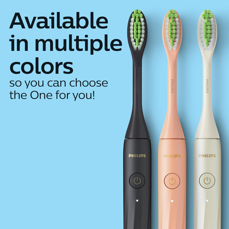 Philips One by Sonicare Rechargeable Toothbrush HY1200/25, Champagne
