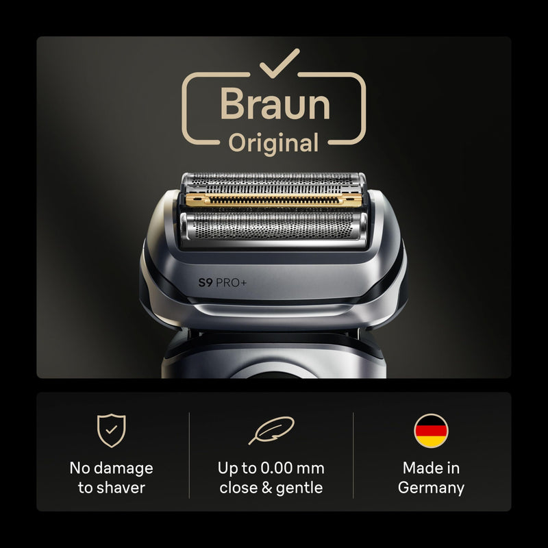 Braun Series 9 Replacement Shaver Head, Silver