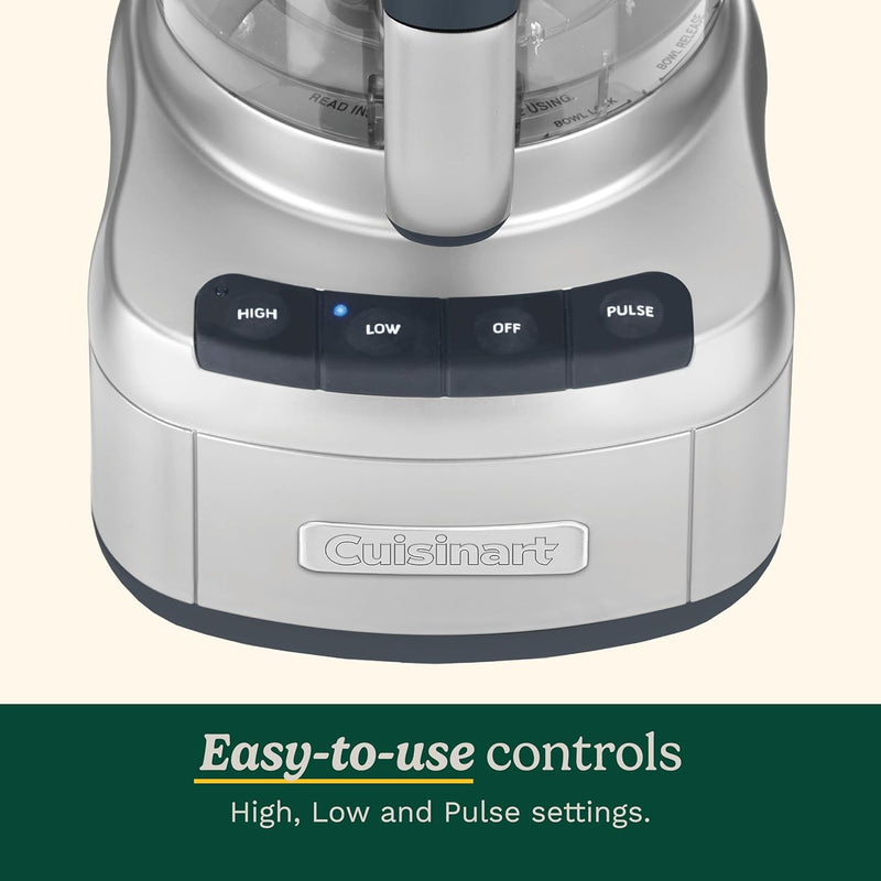 Cuisinart - Elemental 8-cup Food Processor, FP-8SVEC