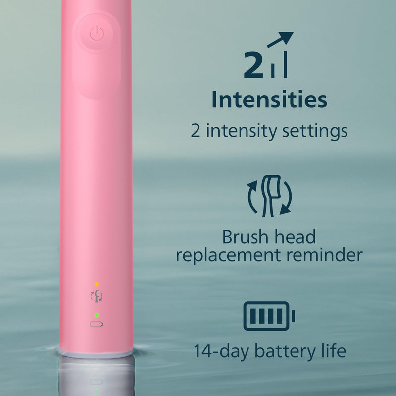 Philips Sonicare 4100 Electric Toothbrush HX3681/26, Deep Pink