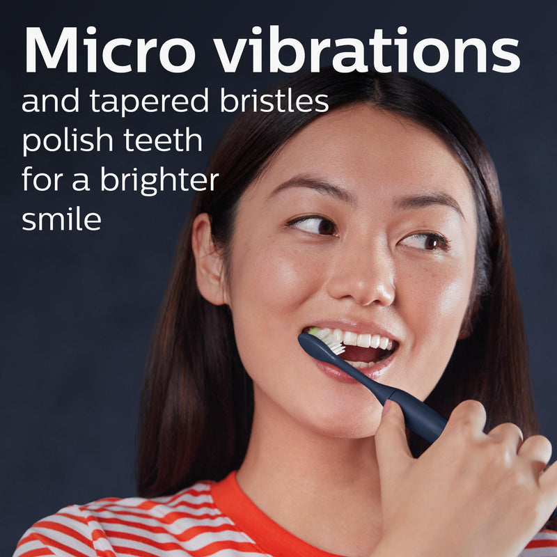 Philips One by Sonicare Battery Toothbrush HY1100/04, Midnight
