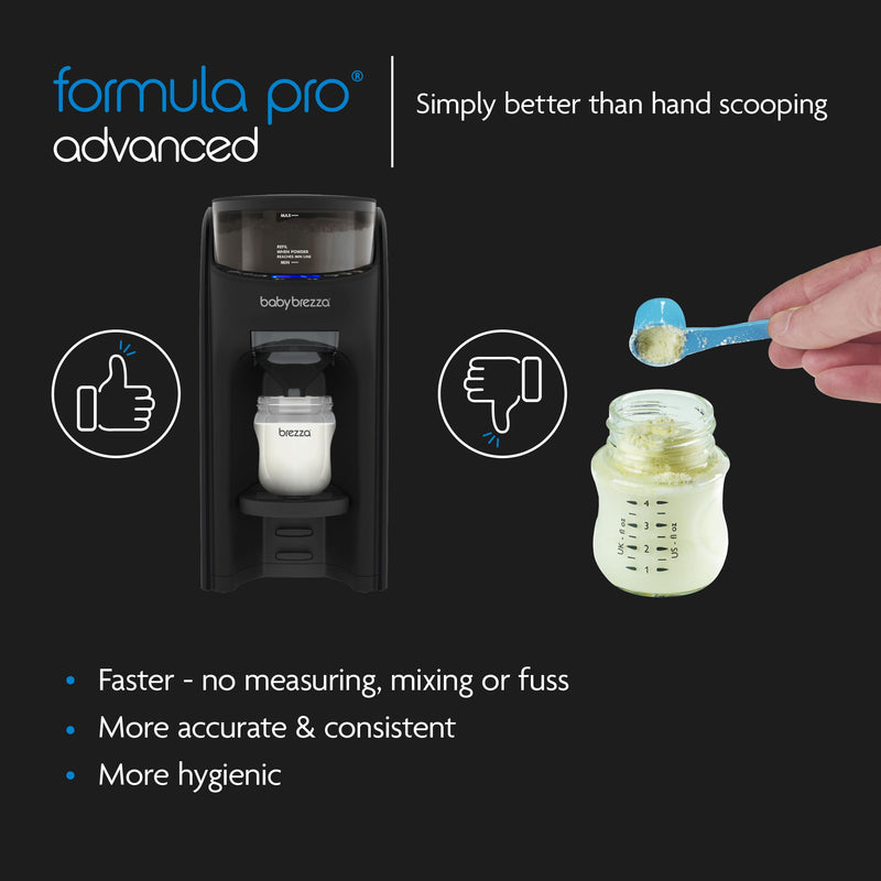 Baby Brezza - Formula Pro Advanced - Formula Dispenser - Black