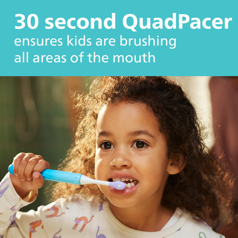 Philips One for Kids by Sonicare Battery Toothbrush HY1130/02, Blue