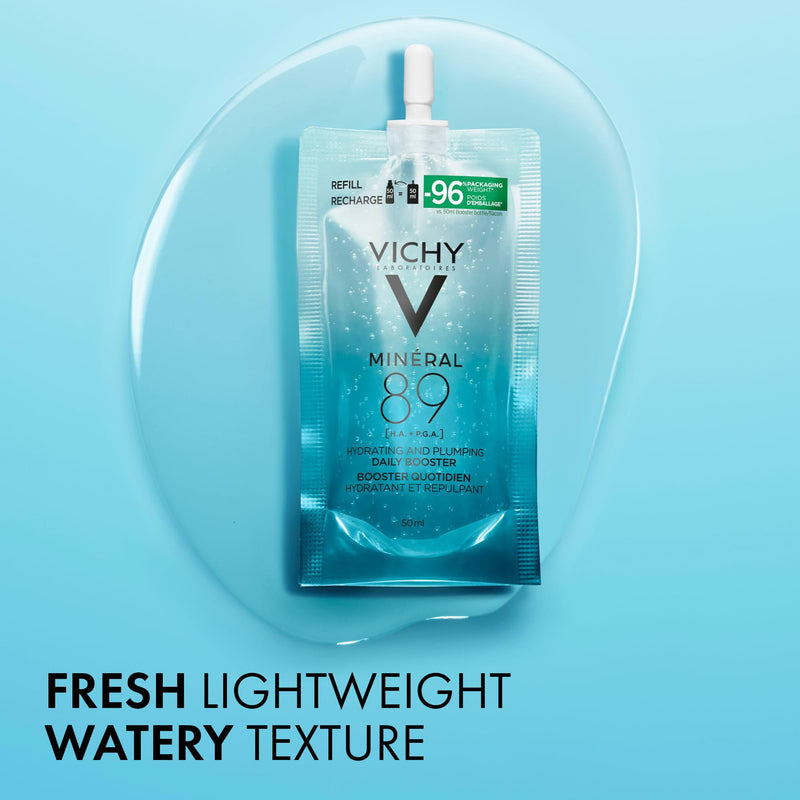 Vichy Minéral 89 Hyaluronic Acid Serum Refill, 50 mL