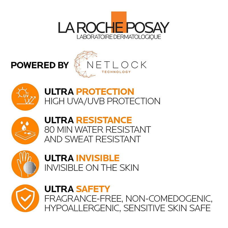La Roche-Posay - Anthelios Ultra Fluid - SPF 50+ Sunscreen