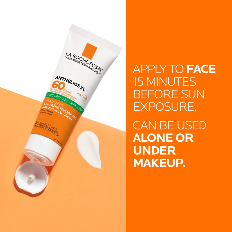 La Roche-Posay - Anthelios Dry Touch Anti-Shine Sunscreen - SPF 60 - 50 mL