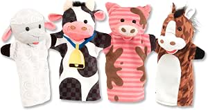 Melissa & Doug - Marionnettes à main Animaux de la ferme